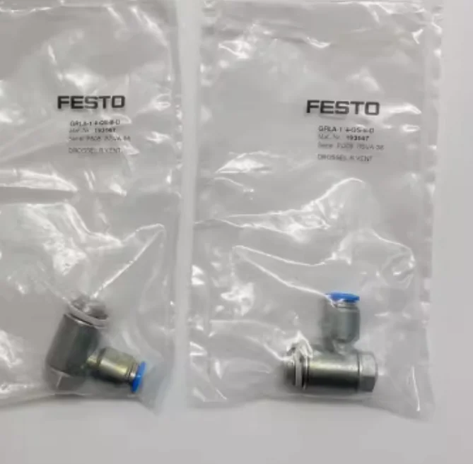 

3PCS New original FESTO throttle valve GRLA-1/4-QS-8-D 193147 GRLA-1/4-QS-8-D 193147