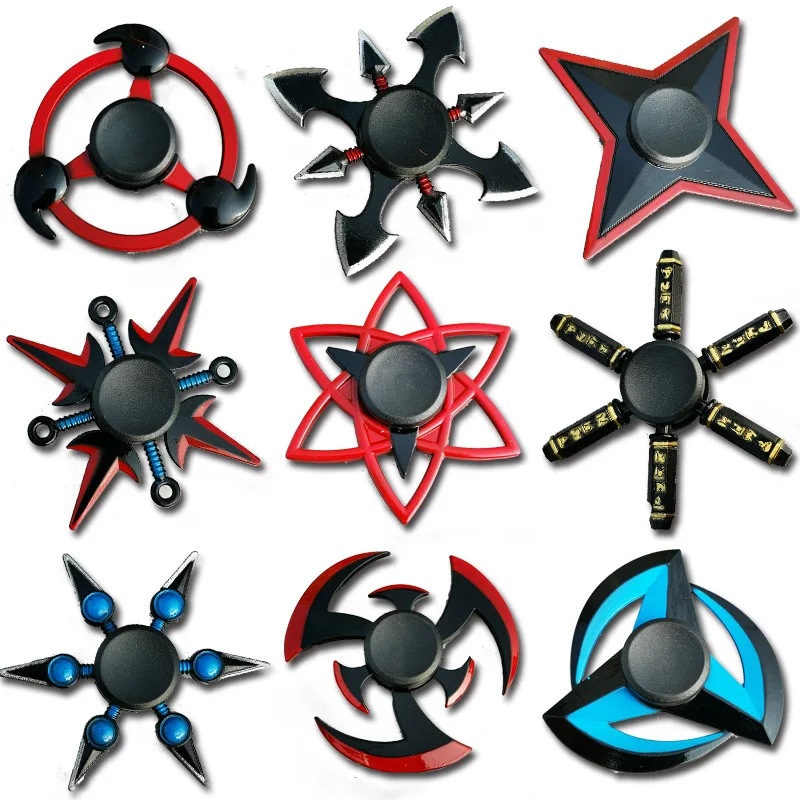 Creativity Hand Spinner Gun Zinc Alloy Metal Fidget King of Glory Weapon Series Kids Stress Relief Funny Toys