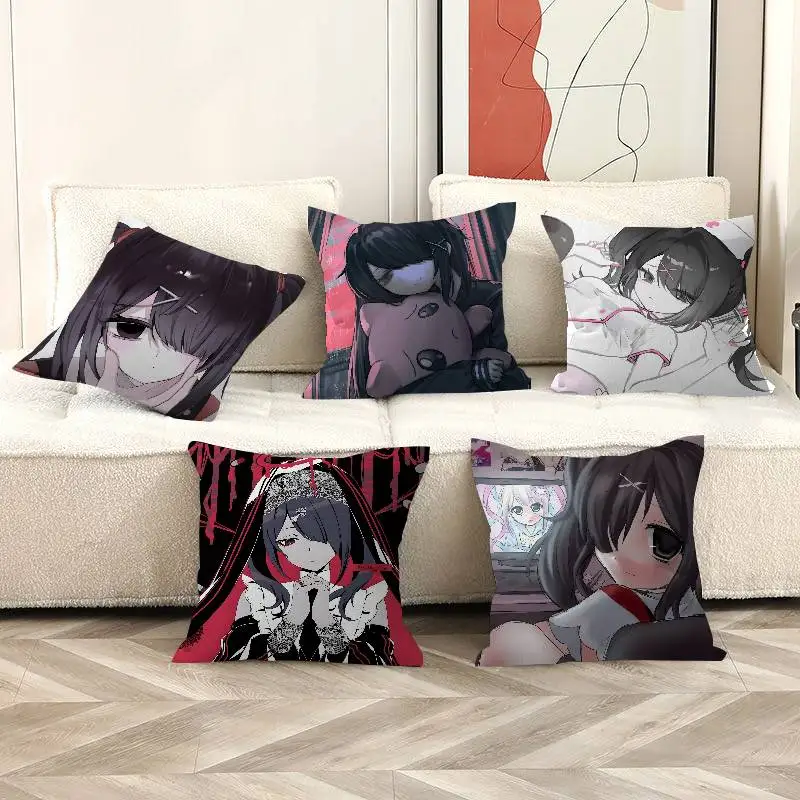 Needy Girl Overdose Cute Cartoon 45*45cm Cushion Cover Pillow Cover Decor Pillowcase Home Pillowcase for Couch Pillow