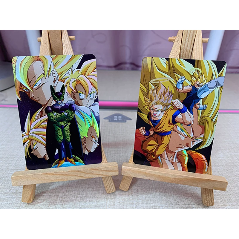 Anime Dragon Ball DIY ACG Battle Game Son Goku Cell Son Gohan Son Goten Vegeta Trunks Collectible Cards Birthday Toy Gift - view 5
