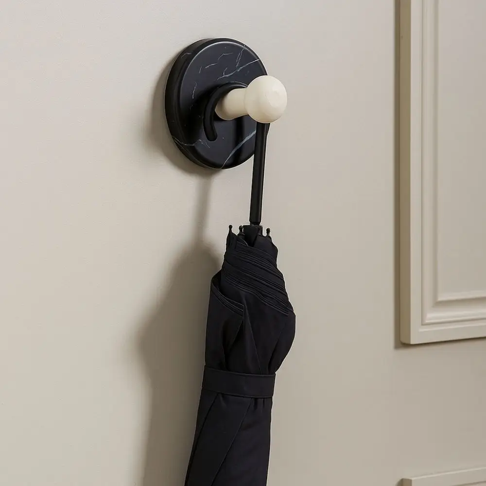 

Самоклеящаяся вешалка-крючок на присосках для двери, устойчивая деревянная вешалка для полотенец, съемная настенная вешалка для одежды, для офиса