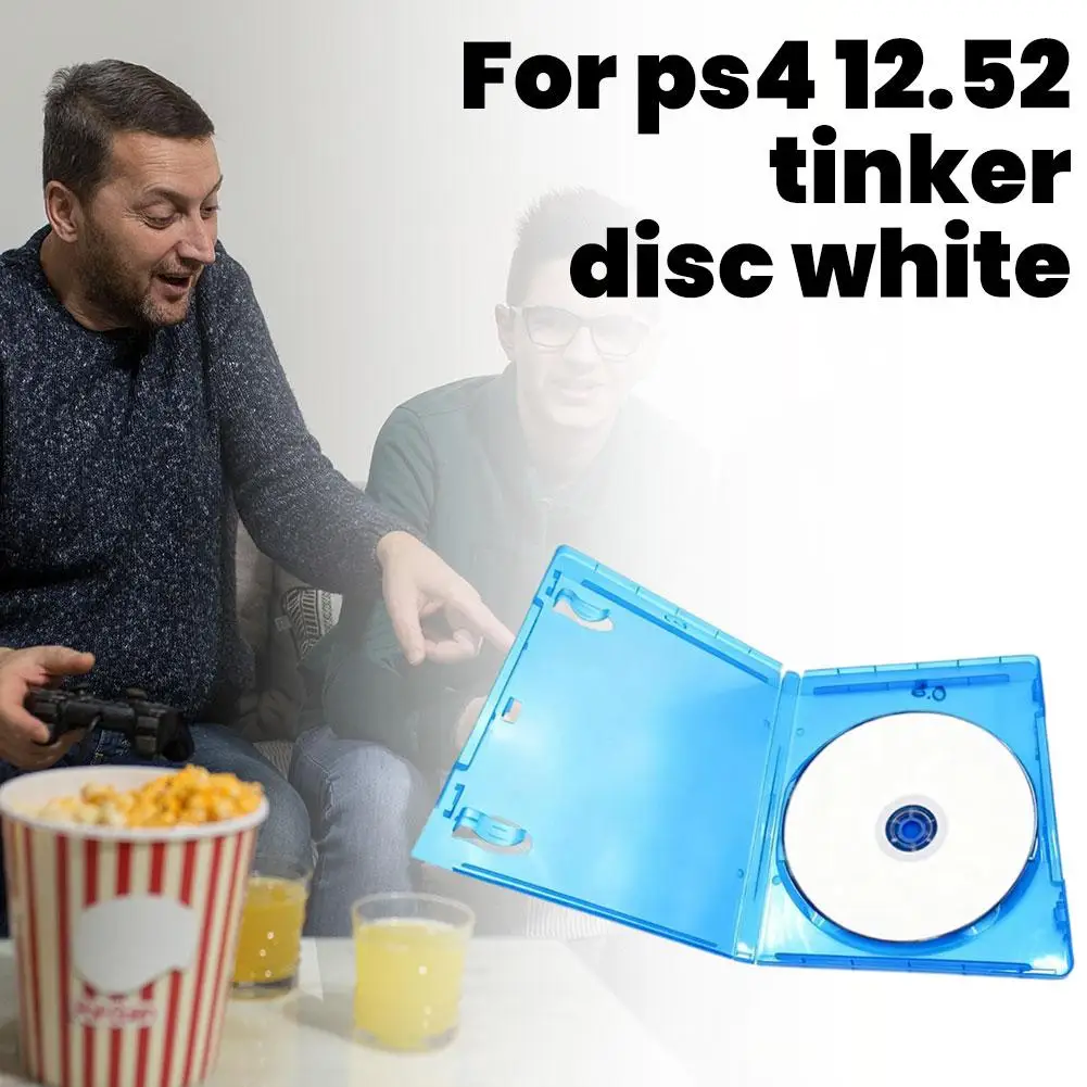

For PS4 12.52 Tinker Disc White Payload Tinker Up The Game Supported Bootable Eject Hard Drive Boxed Backup Games Accessories