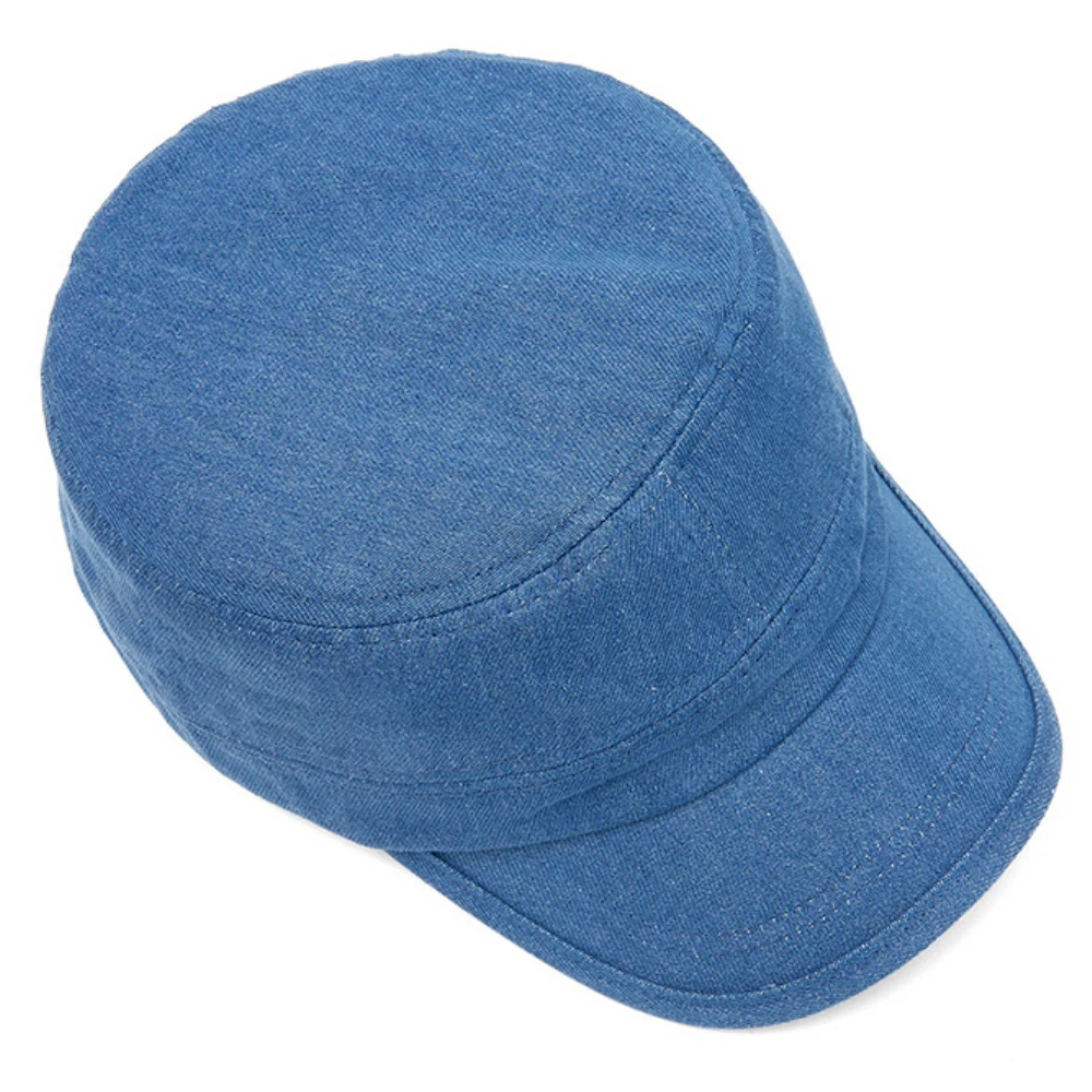 HT5133 Einfarbige Baseballkappe 2026 Neue Flache Armeekappe für Männer und Frauen Verstellbare Snapback-Kappe Unisex Ganzjahres-Baseballmütze – Detail 8