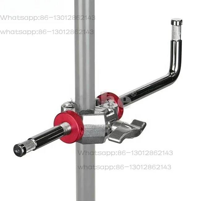 C50+C51+C52  COMBO 3-way Clamp with 17cm Right Angle Grip Arm and 10cm Stud for Mounting on a Pipe Diameter From 25-30mm