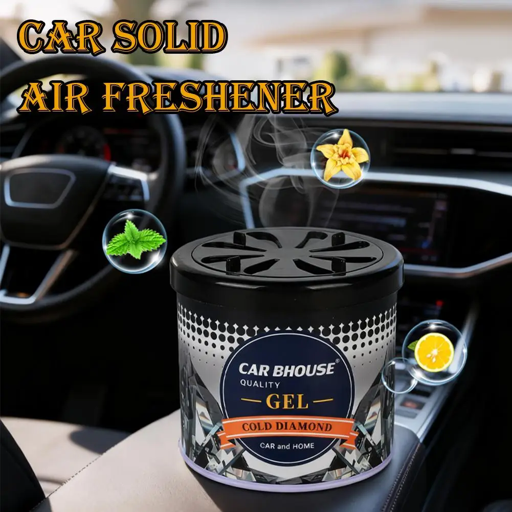 Car Aromatherapy Car Solid fragrance Paste Deodorizing Air Freshener Solid Perfume In-Car Small Scent Jar Balm Auto Perfume