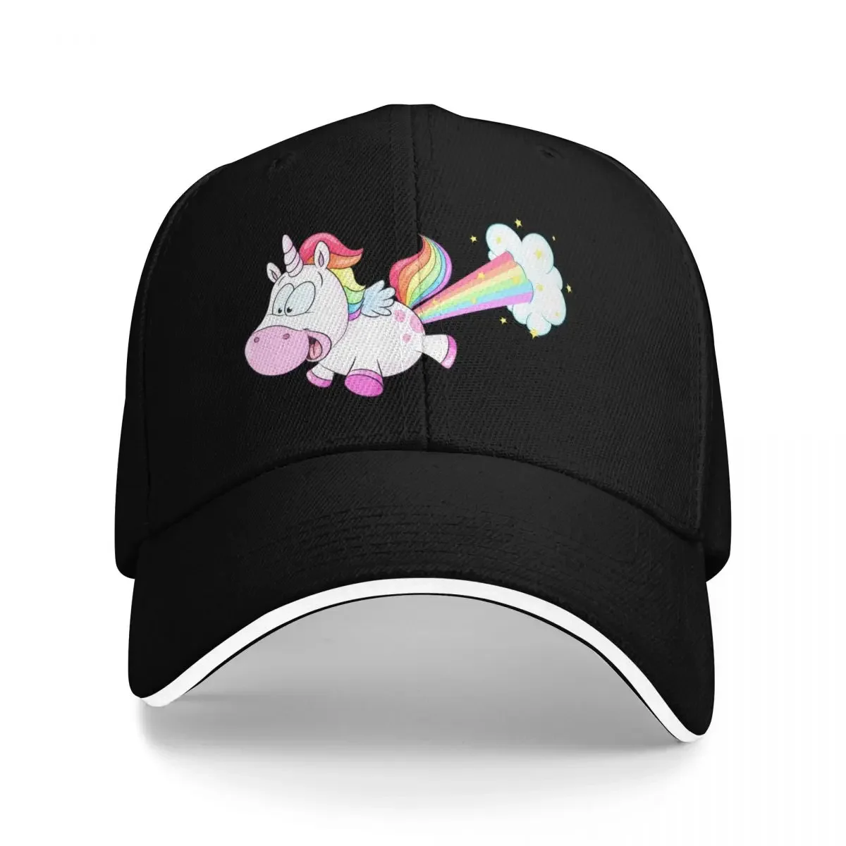 Cute farting turbocharged unicorn Baseball Cap New In Hat Hat men Men Luxury Brand Women's