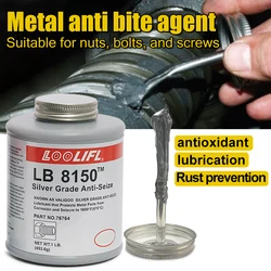Silver-based Grease Thread Anti-seize Agent, Portable Copper-based Lubricant, High Temperature Resistance, Reduce Wear.