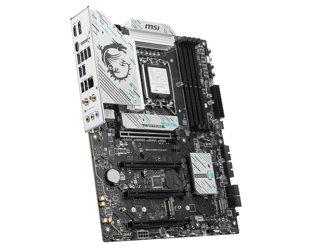 MSI B860 GAMING PLUS WIFI اللوحة الأم إنتل B860 LGA 1851 DDR5 256GB ATX 3xM.2 دعم Ultra 5U5-245T Ultra 7 U7-265T وحدة المعالجة المركزية