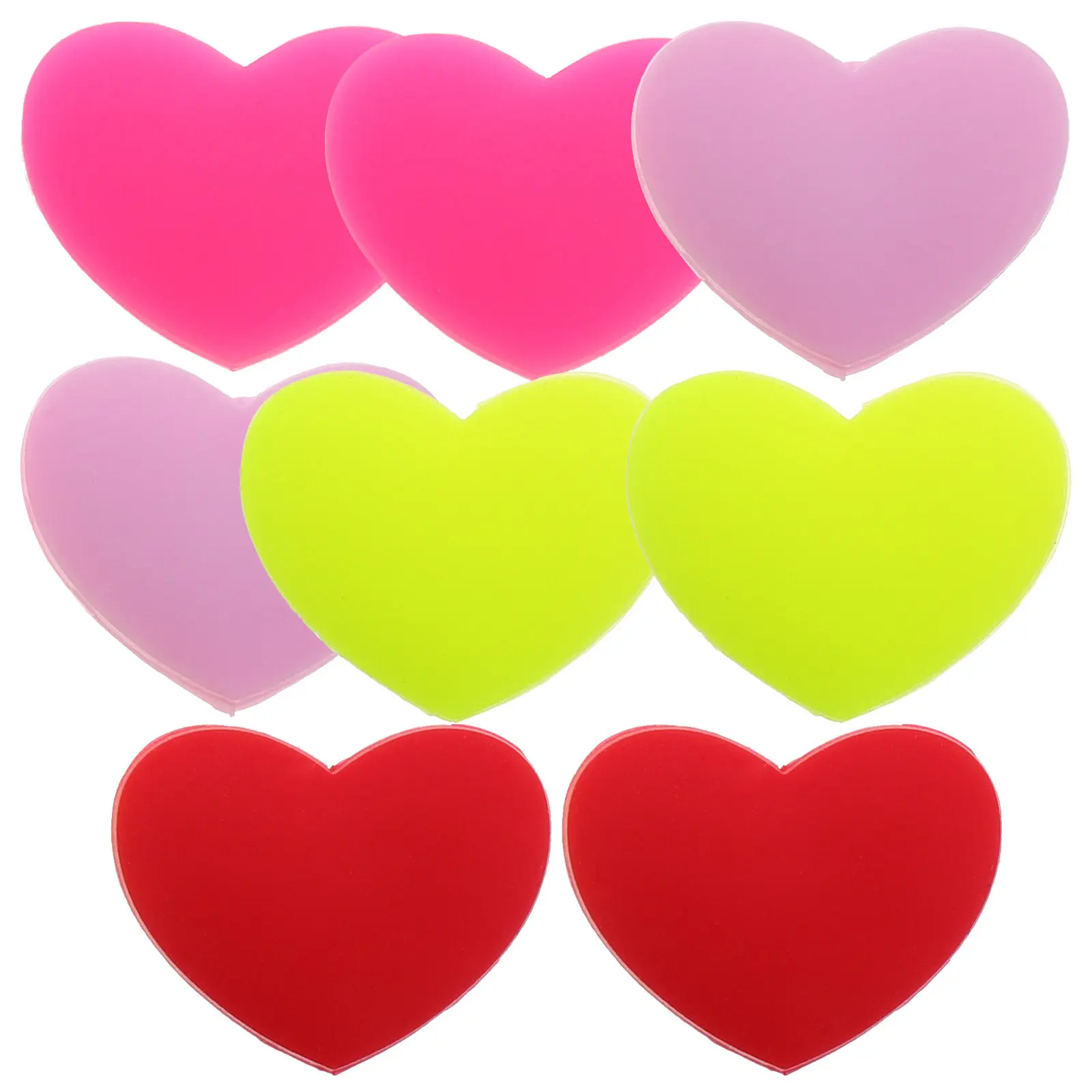 

6Pcs Heart-Shaped Silicone Tennis String Dampeners Shock Absorbing Vibration Dampener Reduces Racket Impact Comfortable Grip
