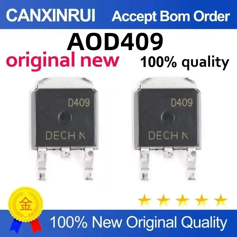 (5-100 pieces) Brand new original AOD409 D409 TO252 spot chip IC