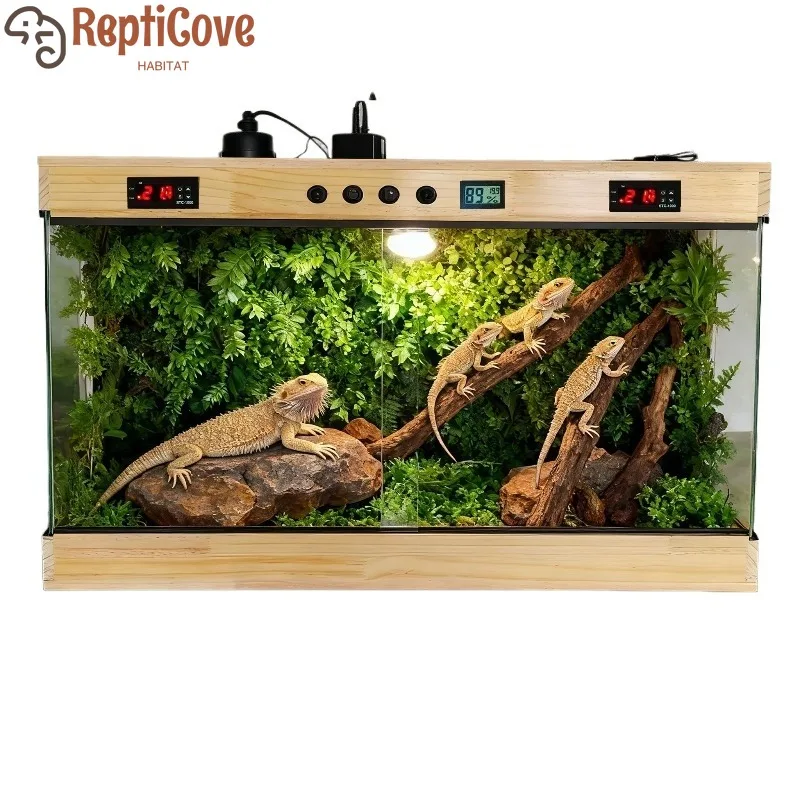 premium-full-view-solid-wood-reptile-terrarium-with-insulation-and-heatingsuitable-bearded-dragonshorned-frogssnakesturtles