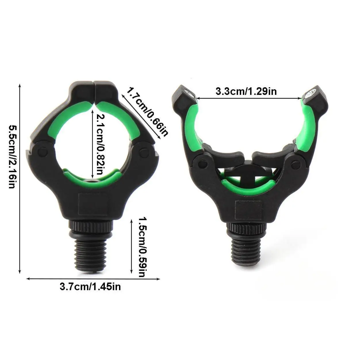 حامل قابض مسند لقضيب الصيد غير قابل للانزلاق لبركة النهر في الهواء الطلق