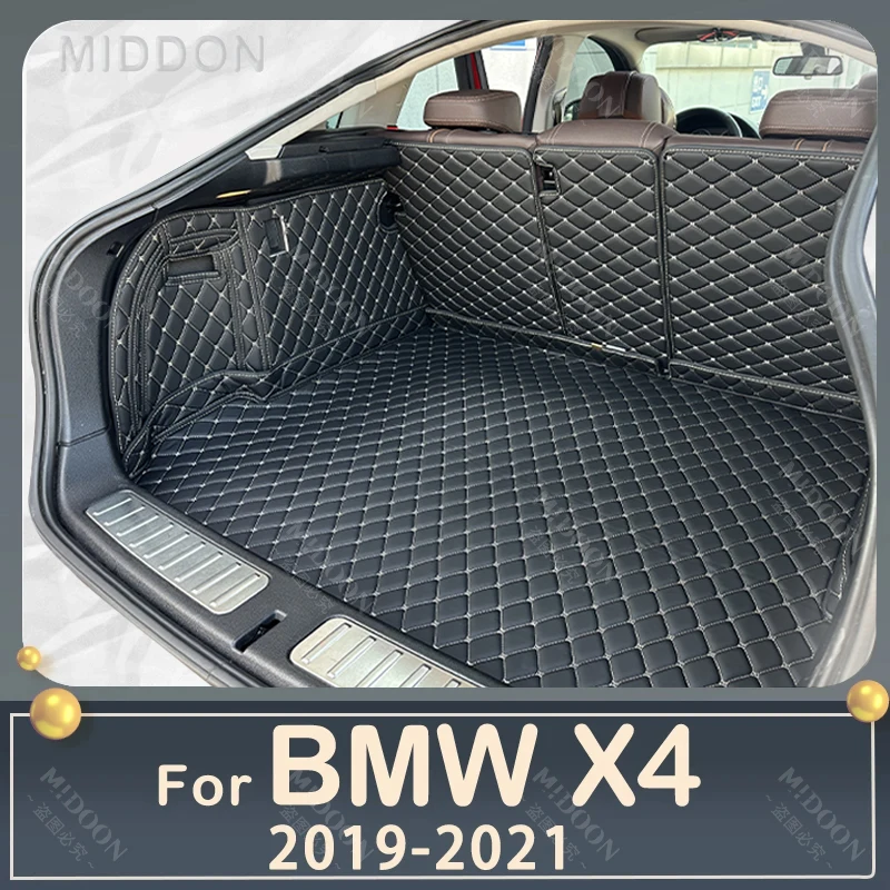 

Car trunk mat for BMW X4 G02 2019 2020 2021 cargo liner carpet interior accessories cover