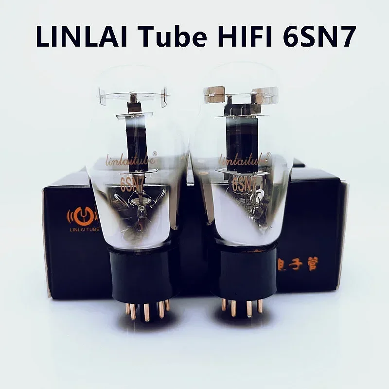 

LINLAI 6SN7 Vacuum Tube Replace 6H8C 6N8P CV181 Electronic Tube Amplifier HIFI Audio Amplifier Matched Quad