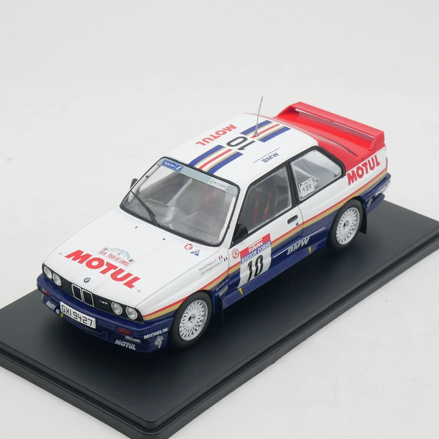 

Diecast IXO 1:24 Scale BMW M3 Rally Alloy Car Model Collectible Toy Gift Souvenir Display Ornament