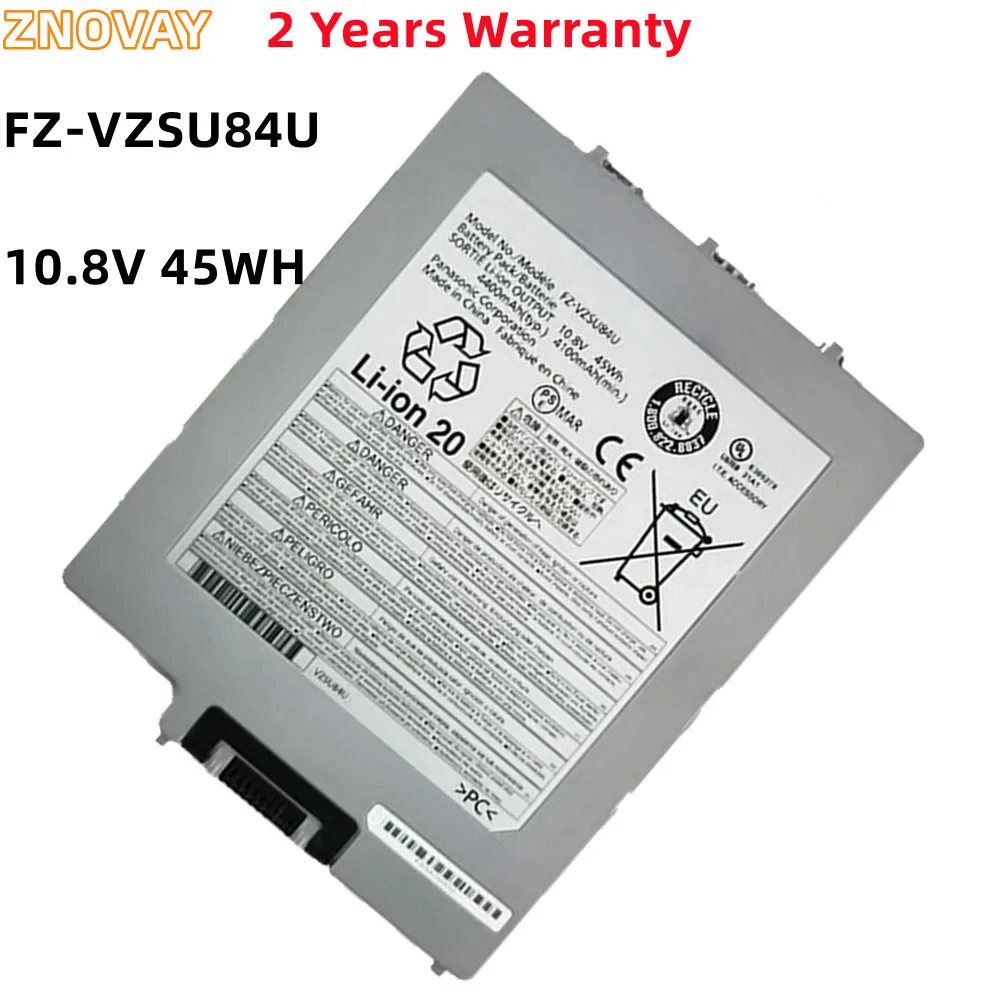 

ZNOVAY FZ-VZSU84U FZ-VZSU84R Laptop Battery For Panasonic FZ-VZSU84A2U FZ-VZSU88U FZ-G1 Tablet PC 10.8V 45Wh