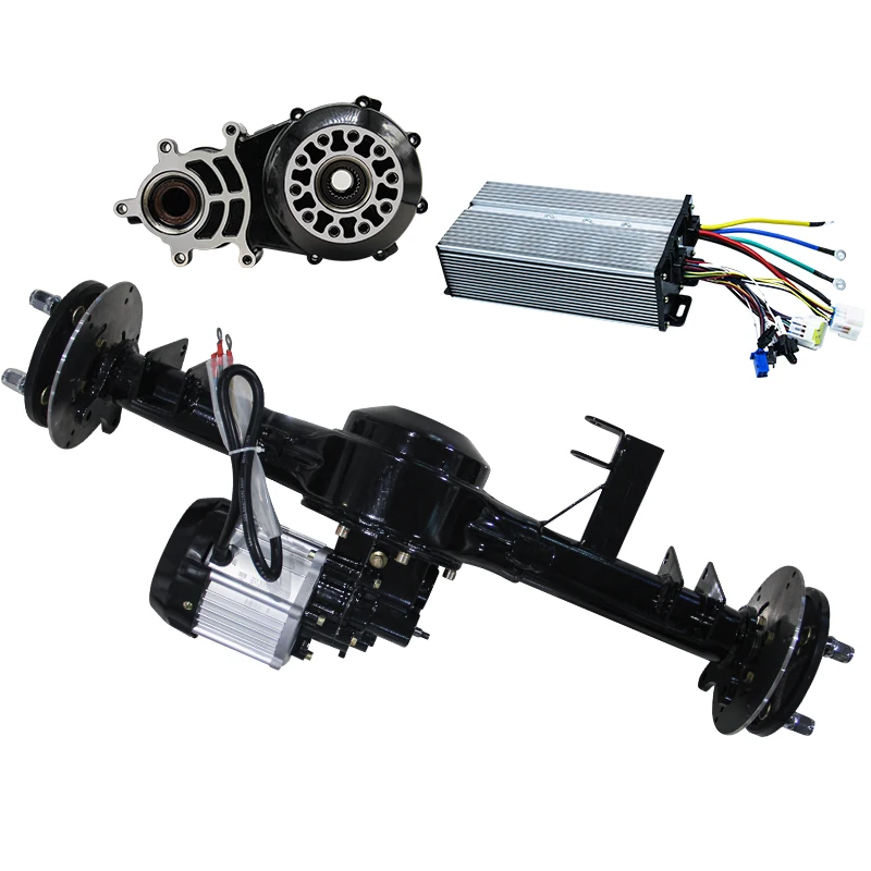 High Torque Brushless Dc Motor Tricycle Three Wheel Bicycle Rear Axle 2 Speed Rear Axle