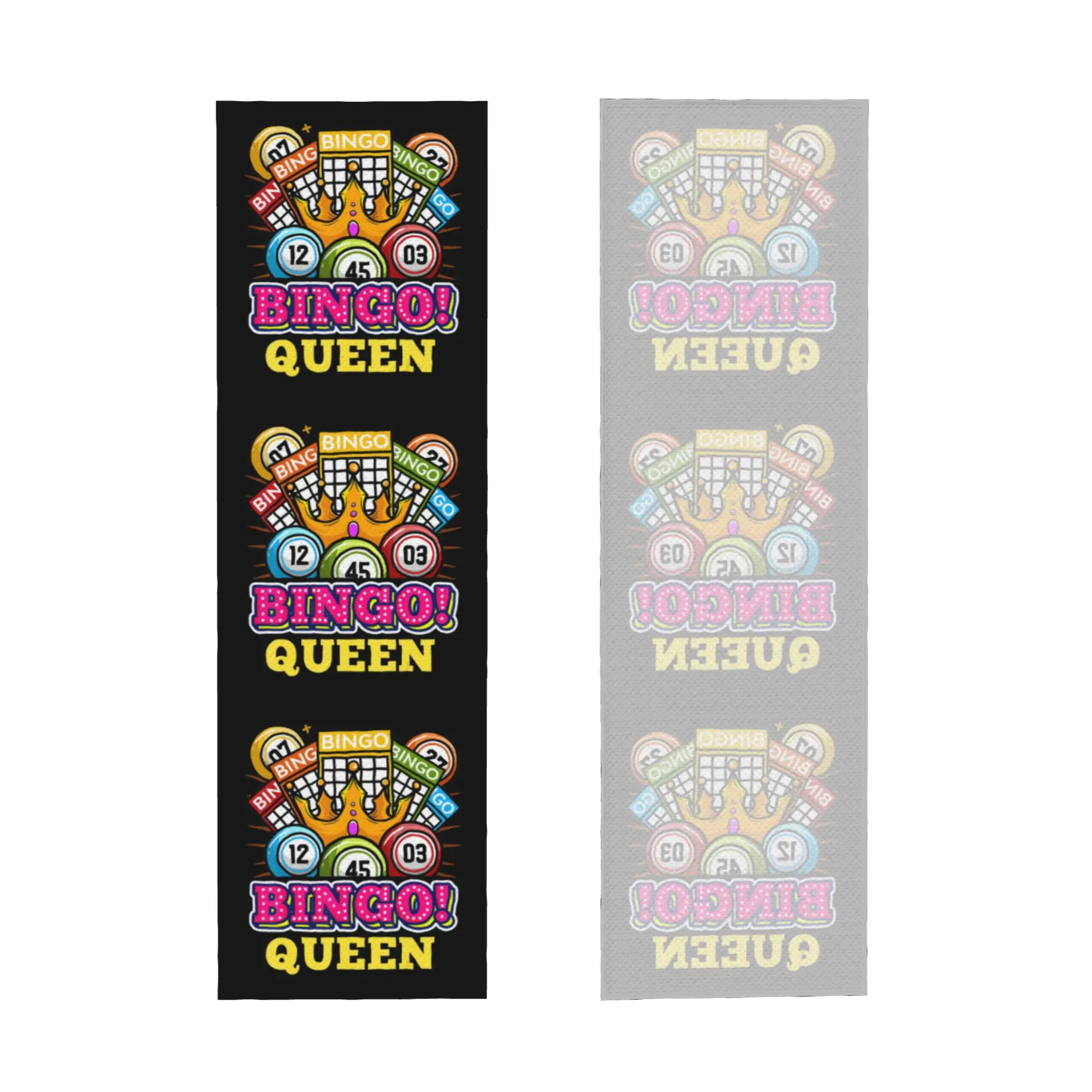 Bingo Queen Cold Exercise Towel Quick Drying Face Towel Best Play Bingo Sports Towels