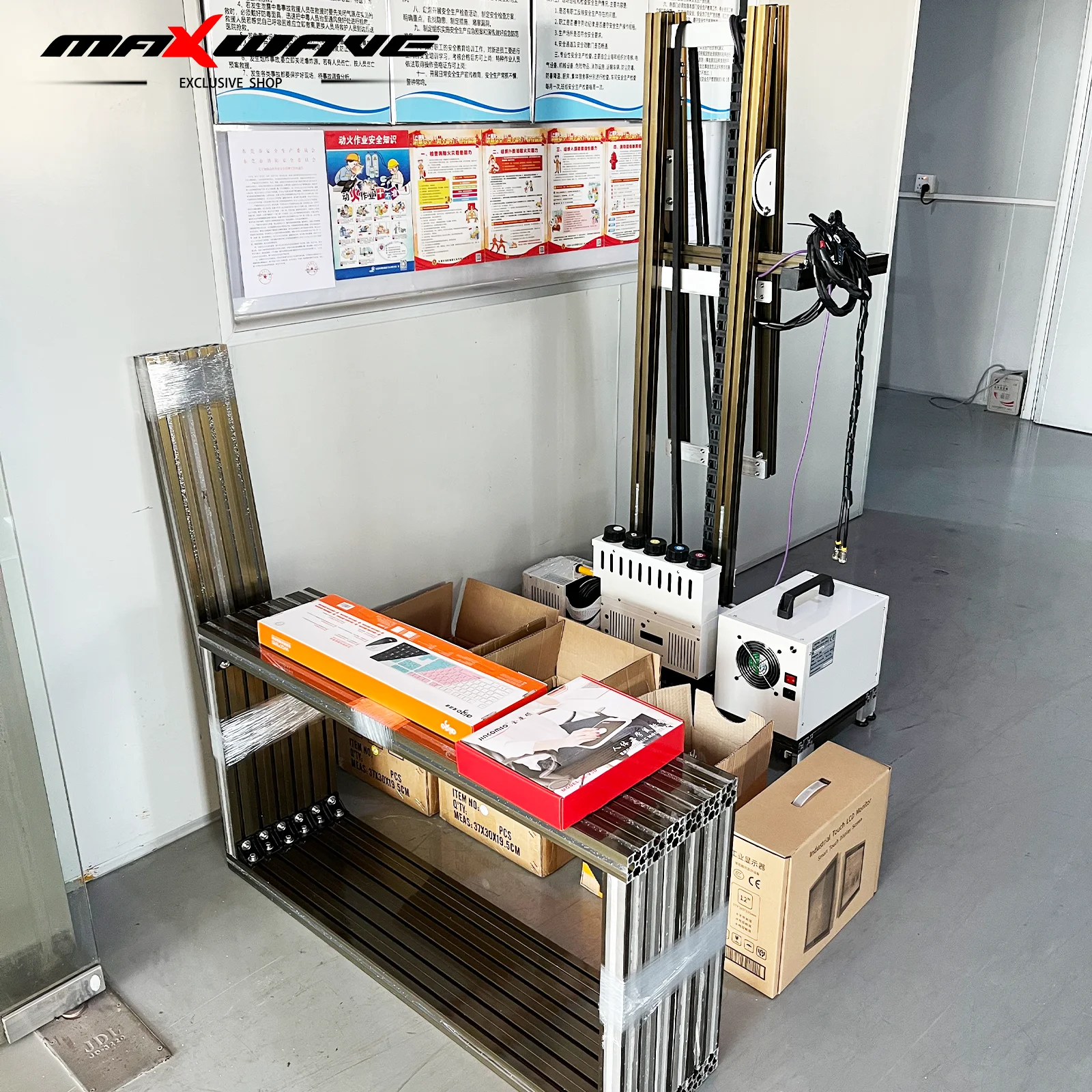 Wall Printing Machine Vertical 3D Wall Printer on Metal Wood Glass Tile Printing Portable with 6meter Floor Rail Dual DX10