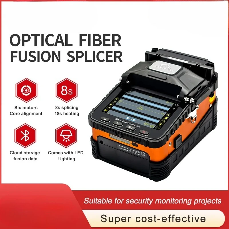 AI-5 PRO AI-5  AI-9 AI-6A+ Signal Fire SM&MM Multi-Language FTTH Fiber Optic Splicing Machine Optical Fiber Fusion Splicer