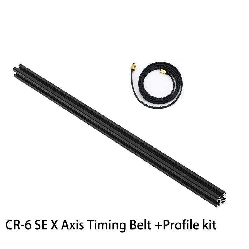 

Original CR-6 SE X Axis Aluminum Profile Synchronous+Timing Belt kit For CREALITY CR-6 SE 3D Printer Parts