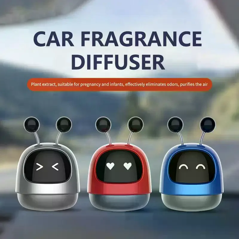 Car Air Freshener Center Console Outlet Aromatherapy 2PCS Easy Install Vehicle Scent Diffuser for Automotive Interior