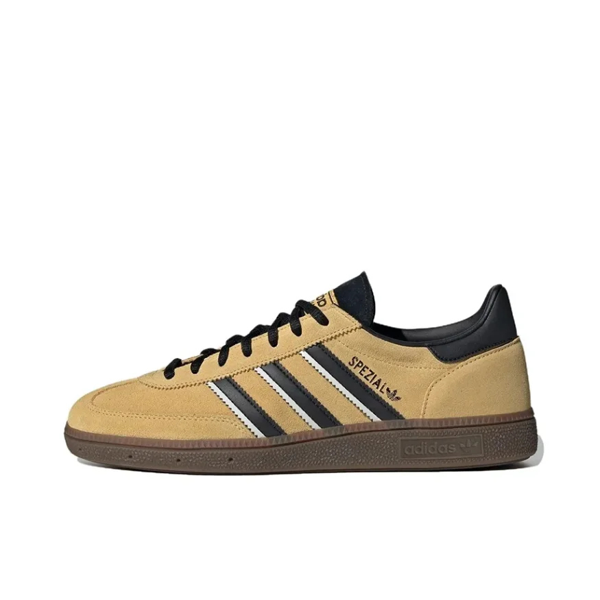 adidas yellow and black color Spezial SPEZIAL 24 BLACKBURN SHOES fashion casual non-slip wear-resistant low-top board shoes