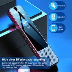 G6 BT Call Recording Professional Voice Recorder 3 Microphone Surround Recording Quick One Touch Recording 4 Recording Scenes