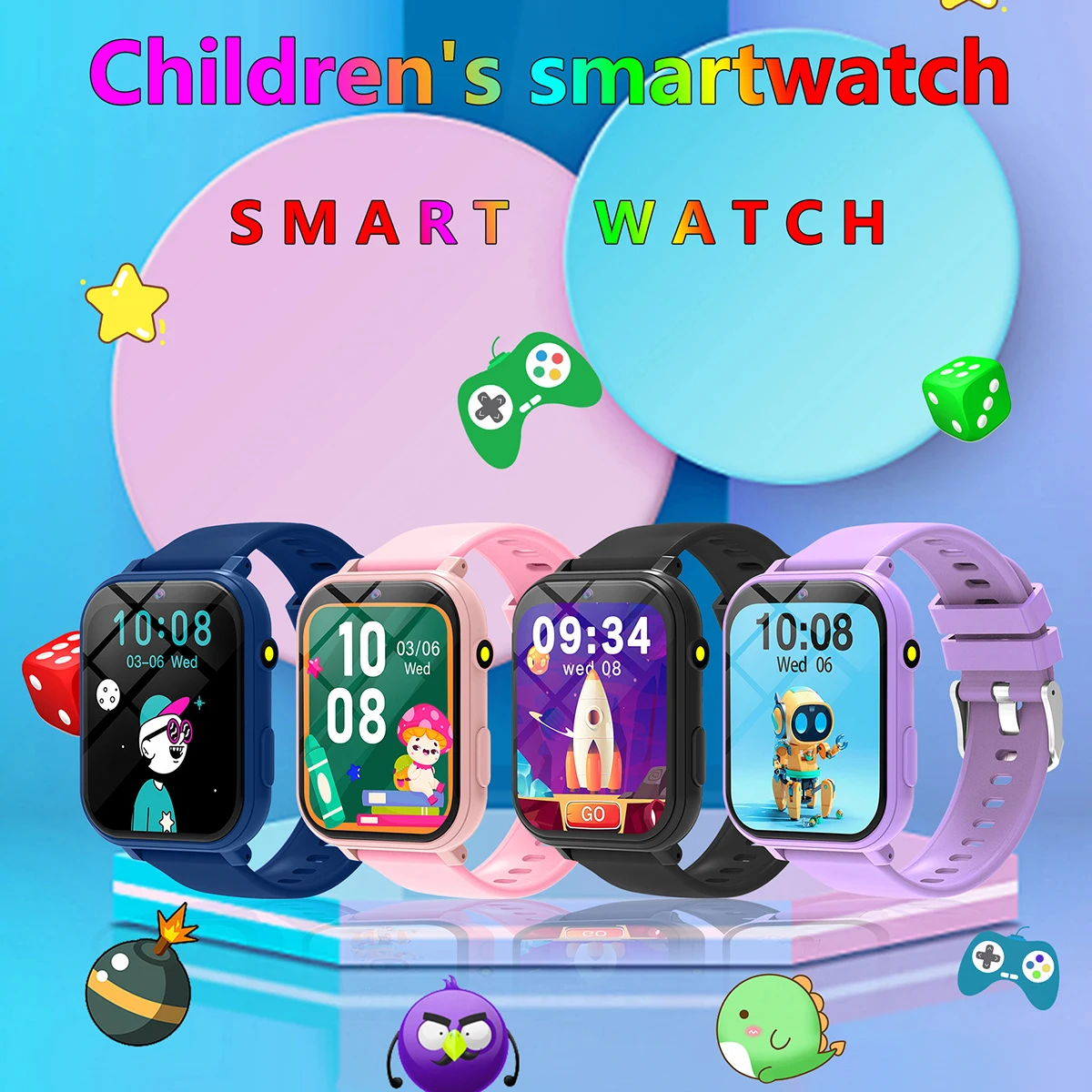 Kids Smart Watch with Games and Camera