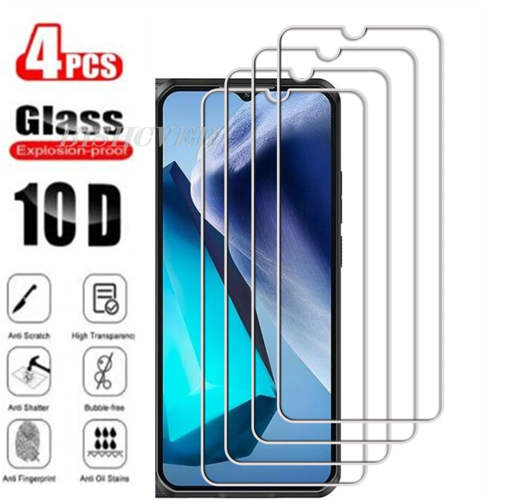 4Pcs Tempered Glass For Oukitel WP50 WP 50 OukitelWP50 6.6