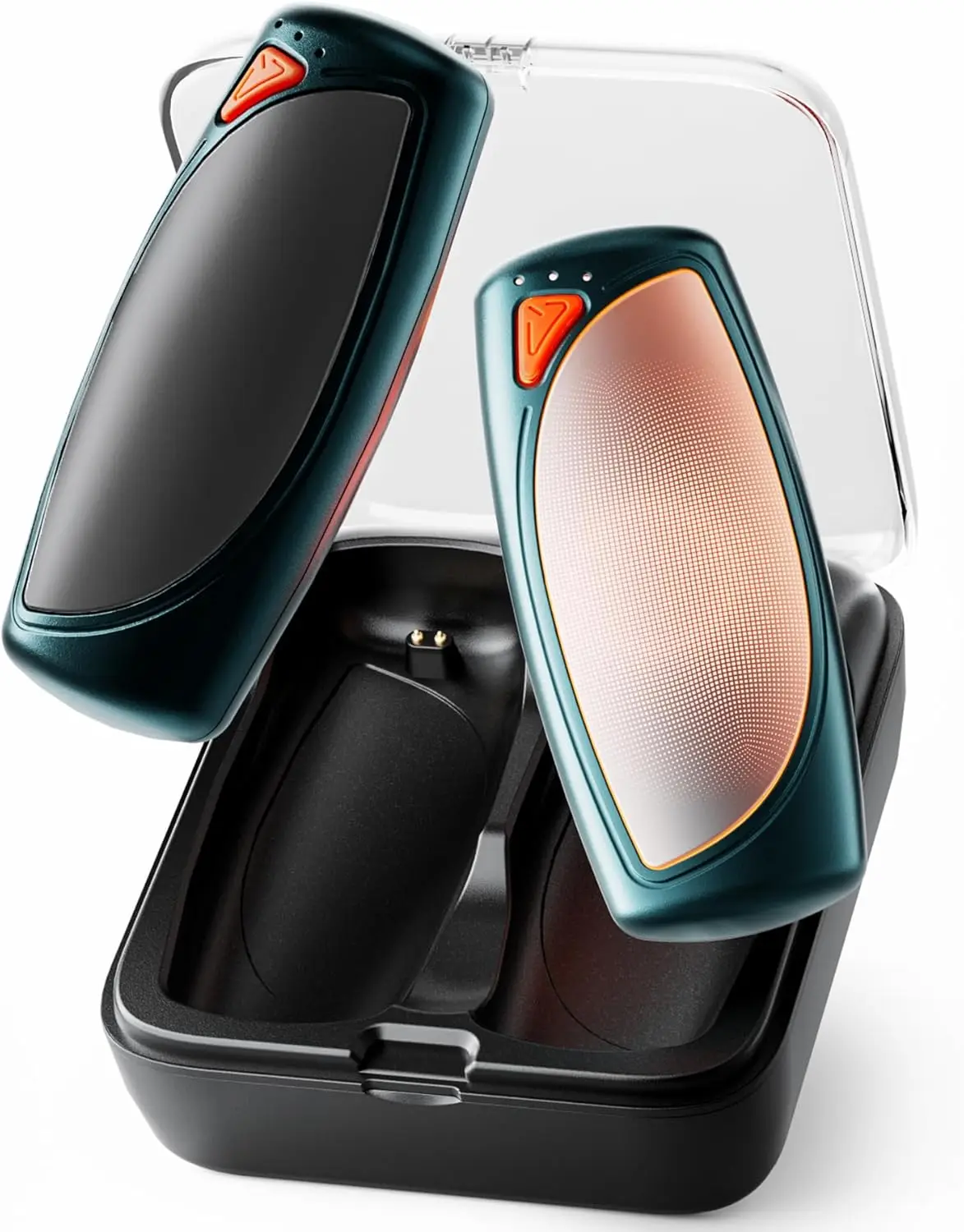 

Rechargeable Hand Warmers 2-Pack, Dual-Side Heating, 14000mAh, 36H Runtime, Portable Gift for Christmas, Camping, Hunting