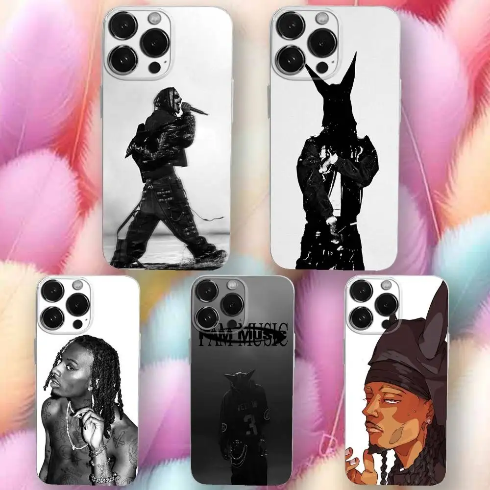 

Rapper P-Playbois C-Cartis Phone Case For iPhone 16,se4,15,14,13,12,11 Plus,Pro,Max,XR,XS,X,Plus,SE,Mini Transparent Soft Cover