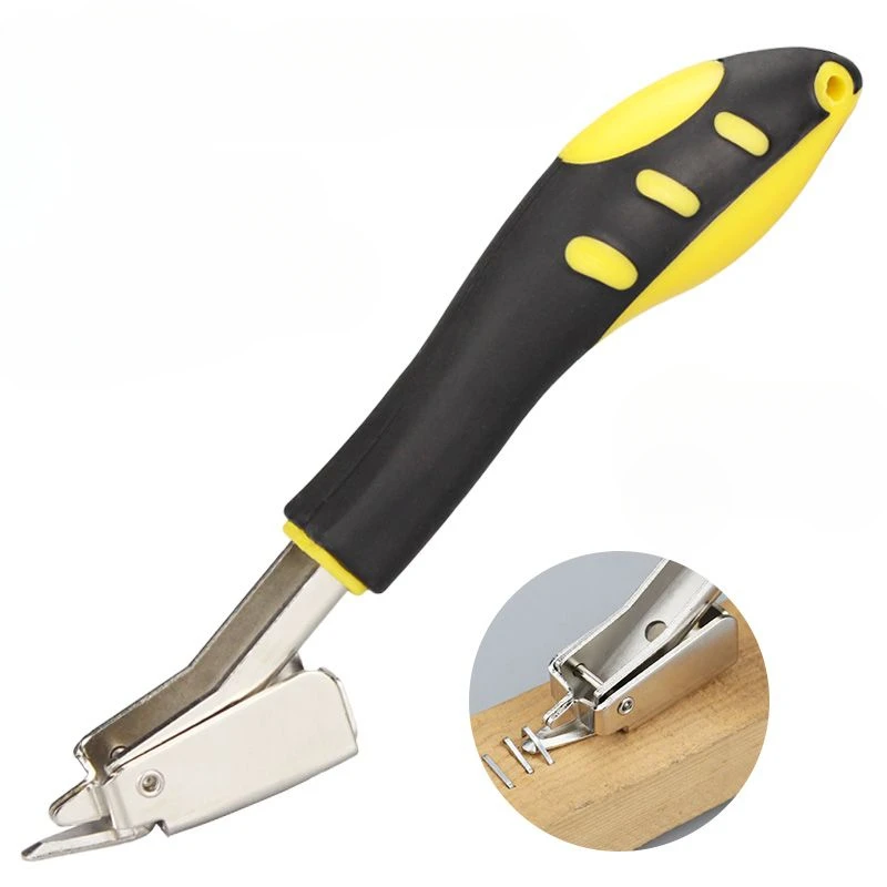 Door Hoy Nail Puller Crowbars Staple Gun Nail Pulling Wood Board Nail Removing Crowbar Door U Rivet Take Out Hand Tools