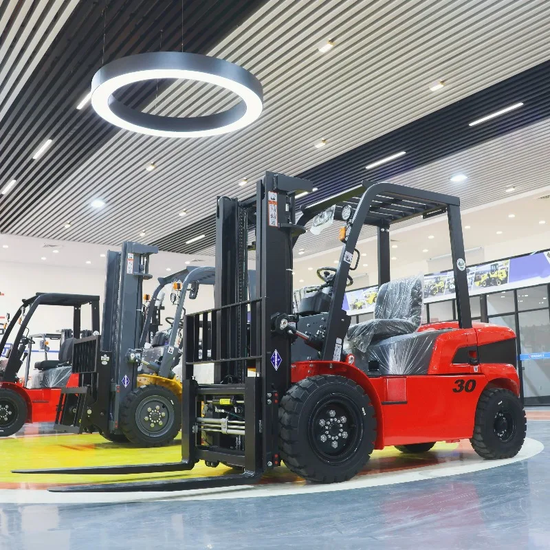 Shipping Consumption Forklift Terrain Steel Material Transportation