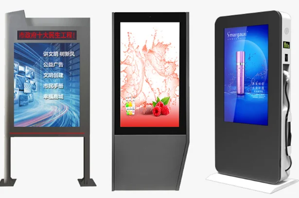 43 49 55 65 inch HD Vertical Outdoor digital signage Monitor,LCD Advertising Screen Kiosk For Outside Mall/Station/Supermarket