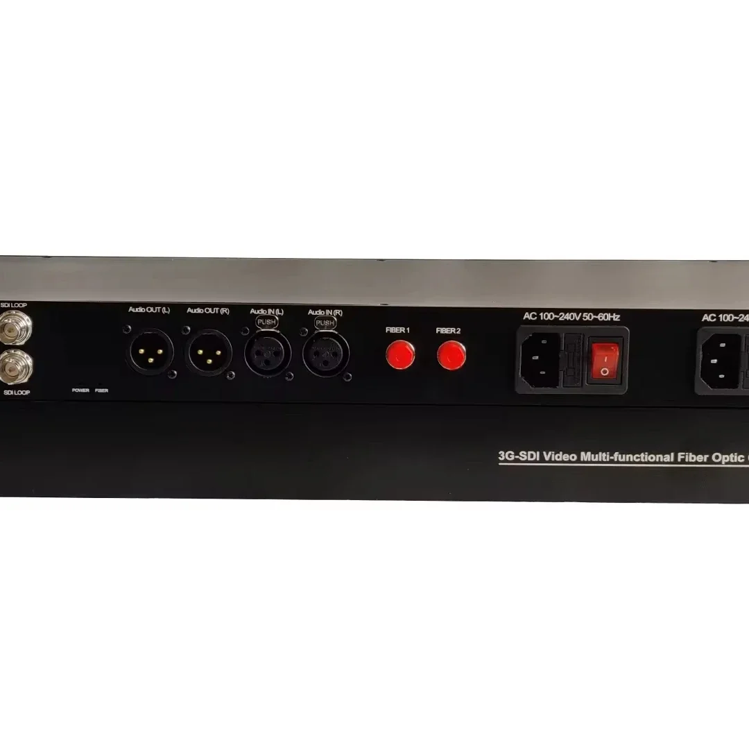 

In stock 1 channel bidirectional 3g sdi video with loop out and 2 channel bidirectional xlr audio fiber optic extender