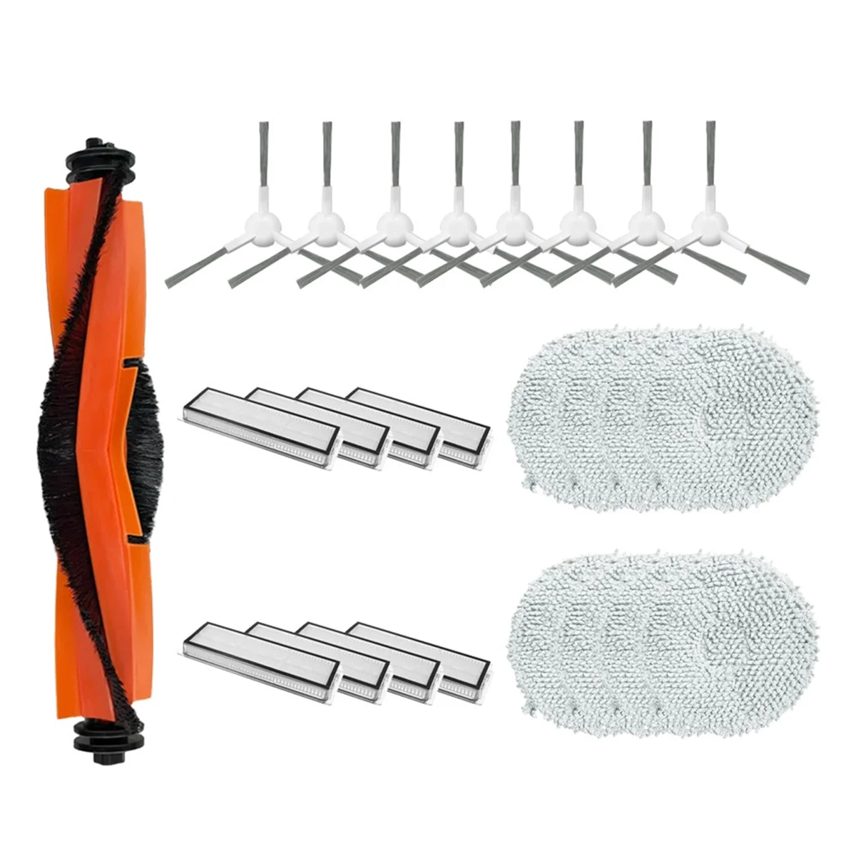 ABKR для робота-пылесоса Xiaomi X20 +/X20 Plus, ткань для швабры, фильтр Hepa, мешок для пыли, аксессуары, запасные части