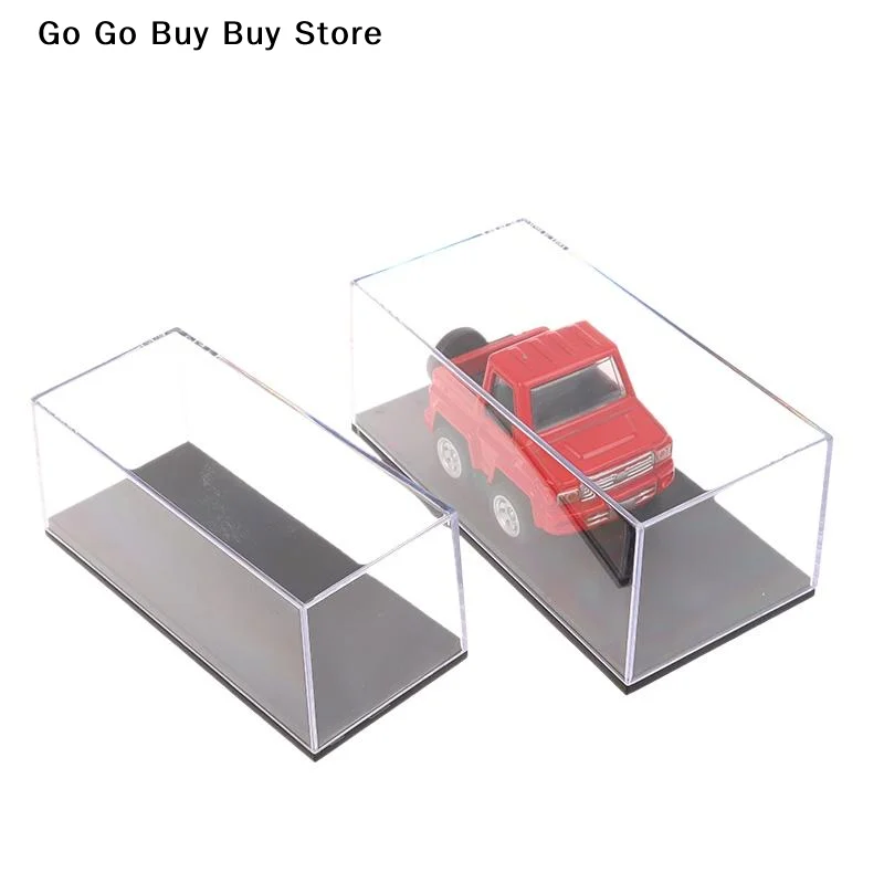 【ST】3 Sizes Acrylic Car Display Box 1:64 For Hot Wheels Car Model Toy Display Rack Dustproof Car Storage Boxes Transparent