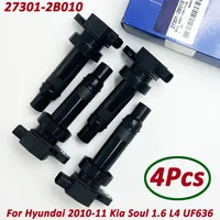 Juego de 4 piezas de bobina de encendido 27301-2B010 273012 B010 para Hyundai Accent Elantra GT i30 Kia Soul Rio Forte Koup Cee'D 1.6L 2010-2019