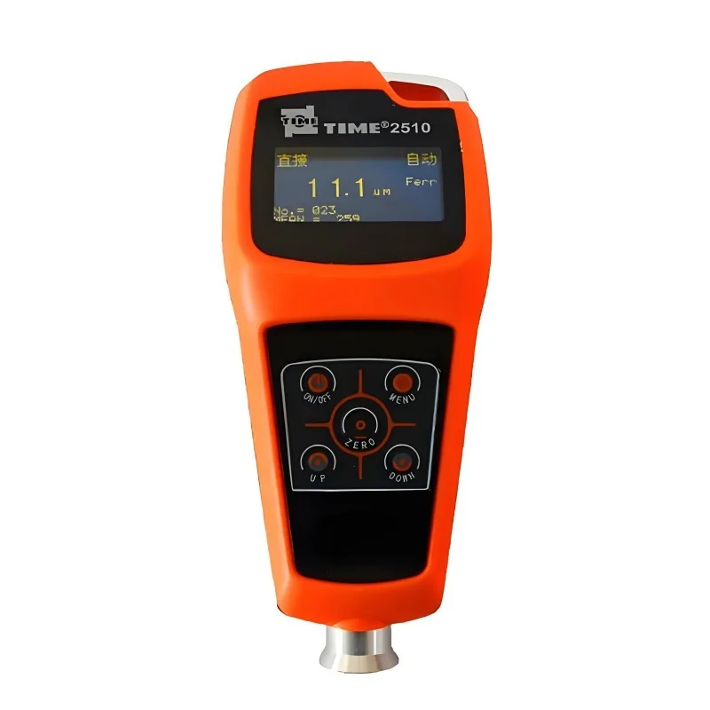 

#W TIME2510 Paint Film Coating Thickness Gauge, Electroplated Chrome Zinc Layer Thickness Meter