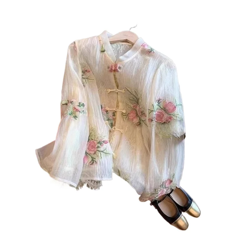 nouvelle-chemise-en-mousseline-de-soie-a-col-montant-et-manches-longues-pour-femme-style-chinois-broderie-de-roses-dentelle-epissee-protection-solaire-retro-ete