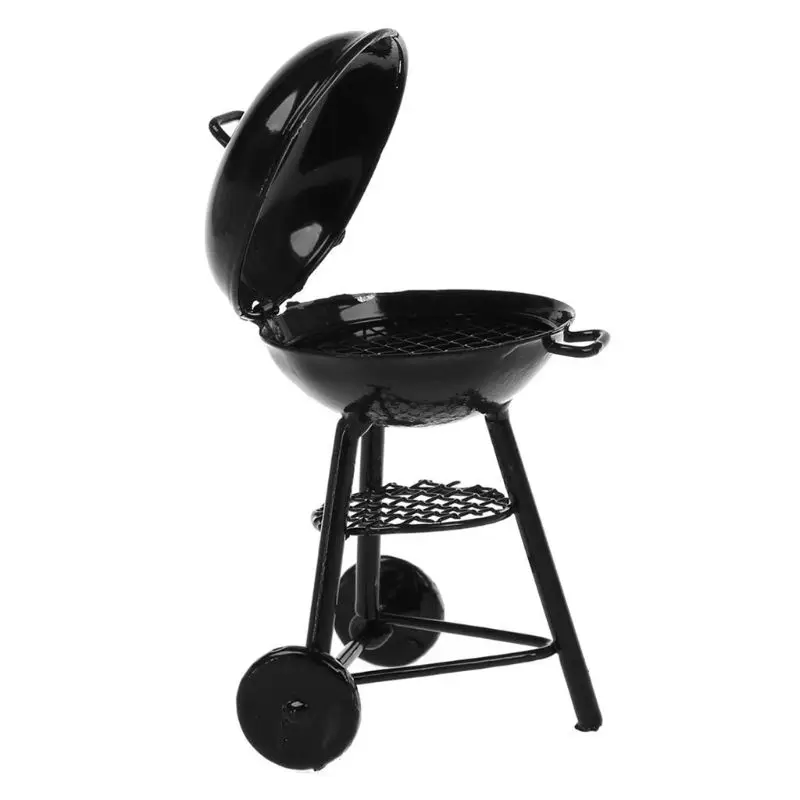 Dla lalki Mini grill Grill dziewczęcy udawaj, że bawisz się impreza dla dzieci do zabawy zabawna zabawka stołowa najlepszy dla