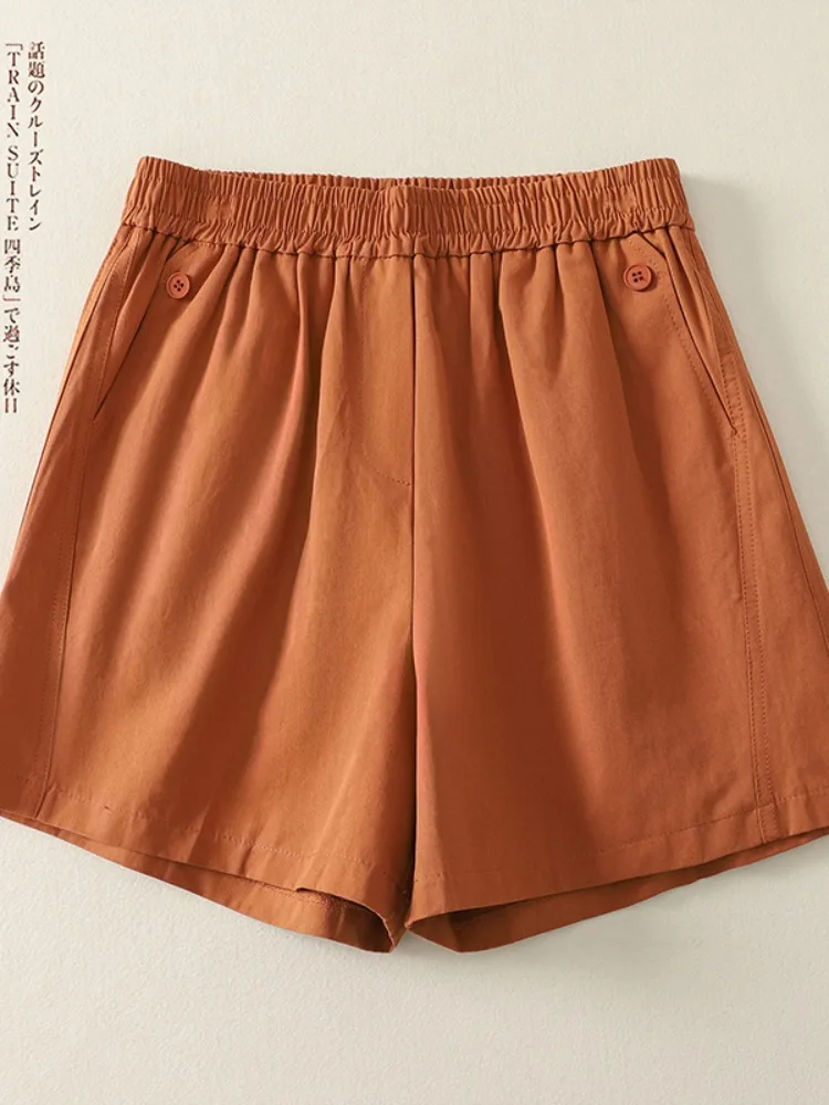 ハイウエストAラインコットンワイドレッグパンツ レディース 夏服 大きいサイズ ゆったり カジュアル 斜めストライプ コットンワークウェアパンツ