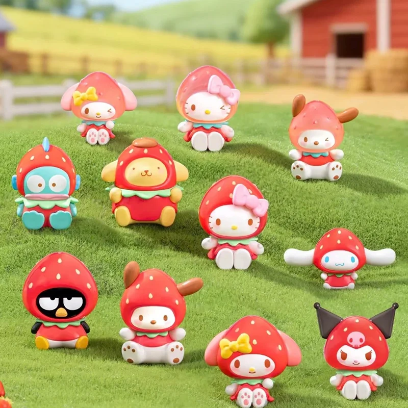 serie-de-mini-pendentifs-sanrio-strawberry-candy-boite-mystere-figurines-kuromi-kawaii-modeles-mignons-jouets-a-collectionner-ornements-cadeau-pour-enfants