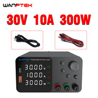 Wanptek Adjustable DC Laboratory Power Supply 30V 10A 60V 5A Encoder Adjustment Voltage Regulator Bench Switching Power Supply