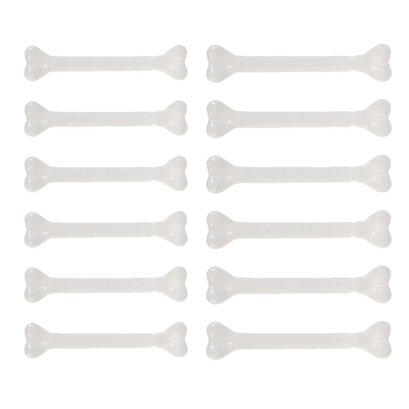 

12Pcs Realistic Plastic Fake Human Bones Halloween Bone Props Party Haunted Decoration Accessories Human Bone