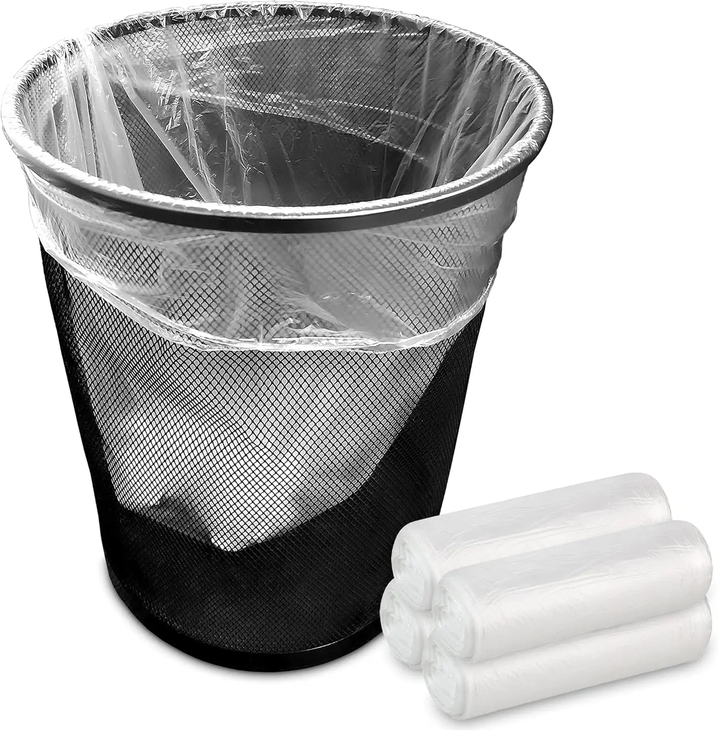 

4 Gallon Small Garbage Bags, 200 Count, Leak Proof Star Seal, Easy Dispensing Box, Versatile Use