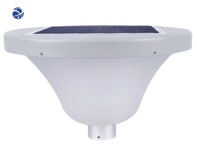 Outdoor IP65 round RC LiFePO4 battery 100 LED Solar Led Garden Light for landscape lighting