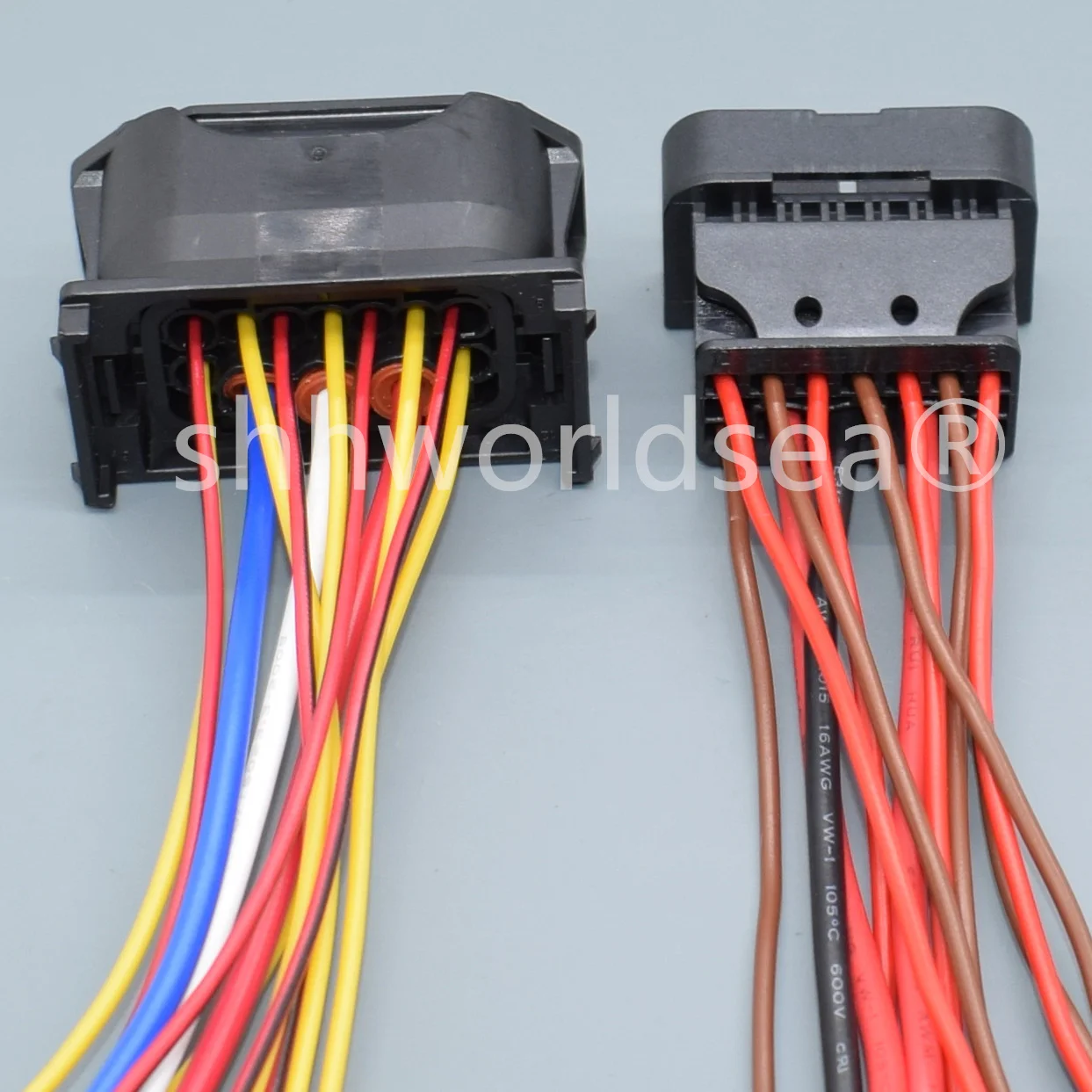 shhworldsea  2.8mm 61132359991 12 Pin Headlight Plug Wiring For BMW F01 F02 E63 E64 E90 61 13 2 359 991