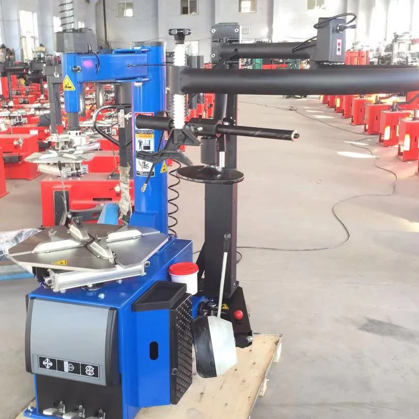 Tire Changer Universal Automatic Tire Repairing Machine For Truck And SUV Tyre Changing Machine With Auxiliary Arm Tyre Changer